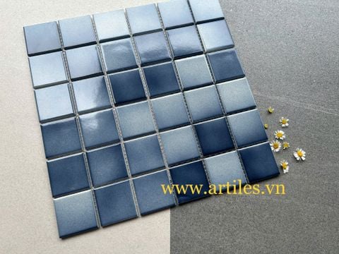 Gạch hồ bơi xanh dương chuyển màu ArtMB31 