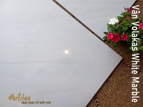  Gạch bóng kiếng vân Volakas White Marble 