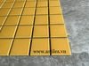 Gạch mosaic vuông màu vàng mờ ArtM245
