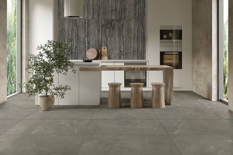  Gạch mờ mịn - gạch babyskin 60x120cm vân đá nâu nhạt 