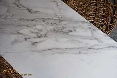  Gạch vân đá  - Đá Marble Calacatta 60x120cm 