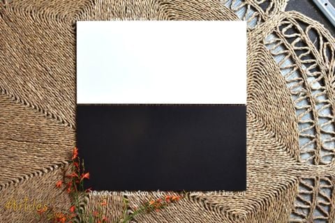  Gạch lát caro trắng đen mờ 