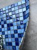 Gạch mosaic gốm sứ mix màu xanh ArtM253