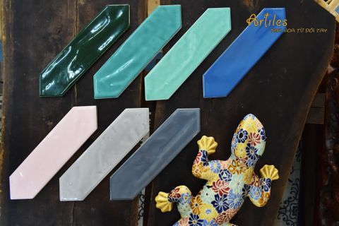 Gạch thẻ hình mũi tên lượn sóng 