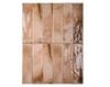 Gạch thẻ men gốm màu nâu đất ( nâu đồng) ArtF19