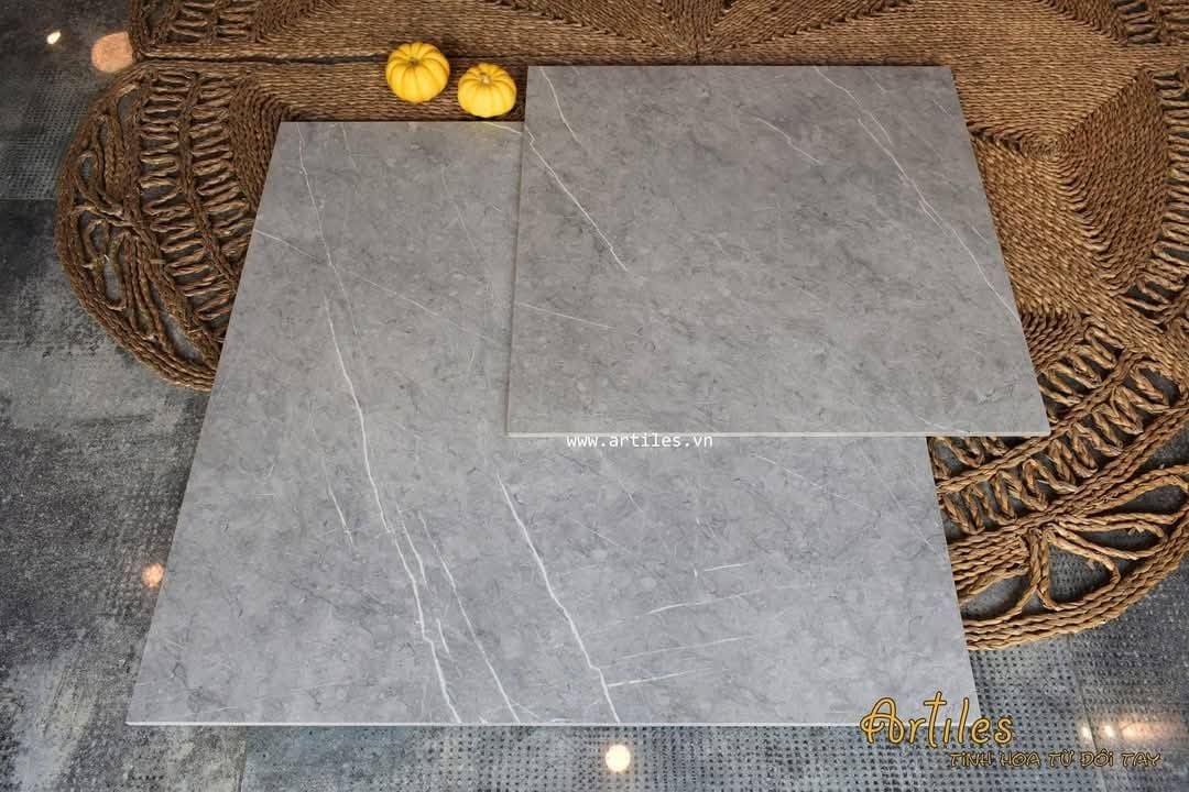 Gạch lát nền 80x80 cm xám tia chớp