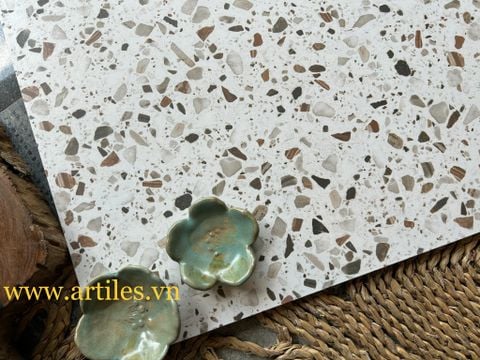  Gạch đá mài terazzo Art6060 -Ter52 