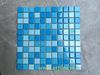 Gạch mosaic gốm sứ mix màu xanh ArtM257