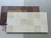 Gạch ốp lát trang trí mix màu kem beige
