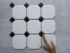 Gạch Mosaic Bát Giác Trắng ArtM888