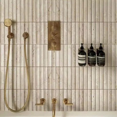  Mosaic thanh 2 que nâu mờ ArtM020 
