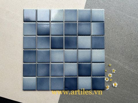  Gạch hồ bơi xanh dương chuyển màu ArtMB31 