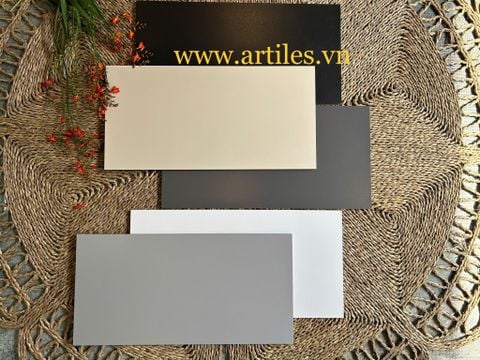  Gạch palette đơn sắc màu xám mờ 