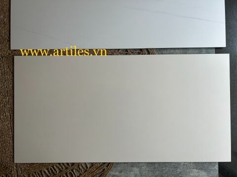  Gạch Palette 60x120cm Màu Trắng Kem Bề Mặt Mịn 