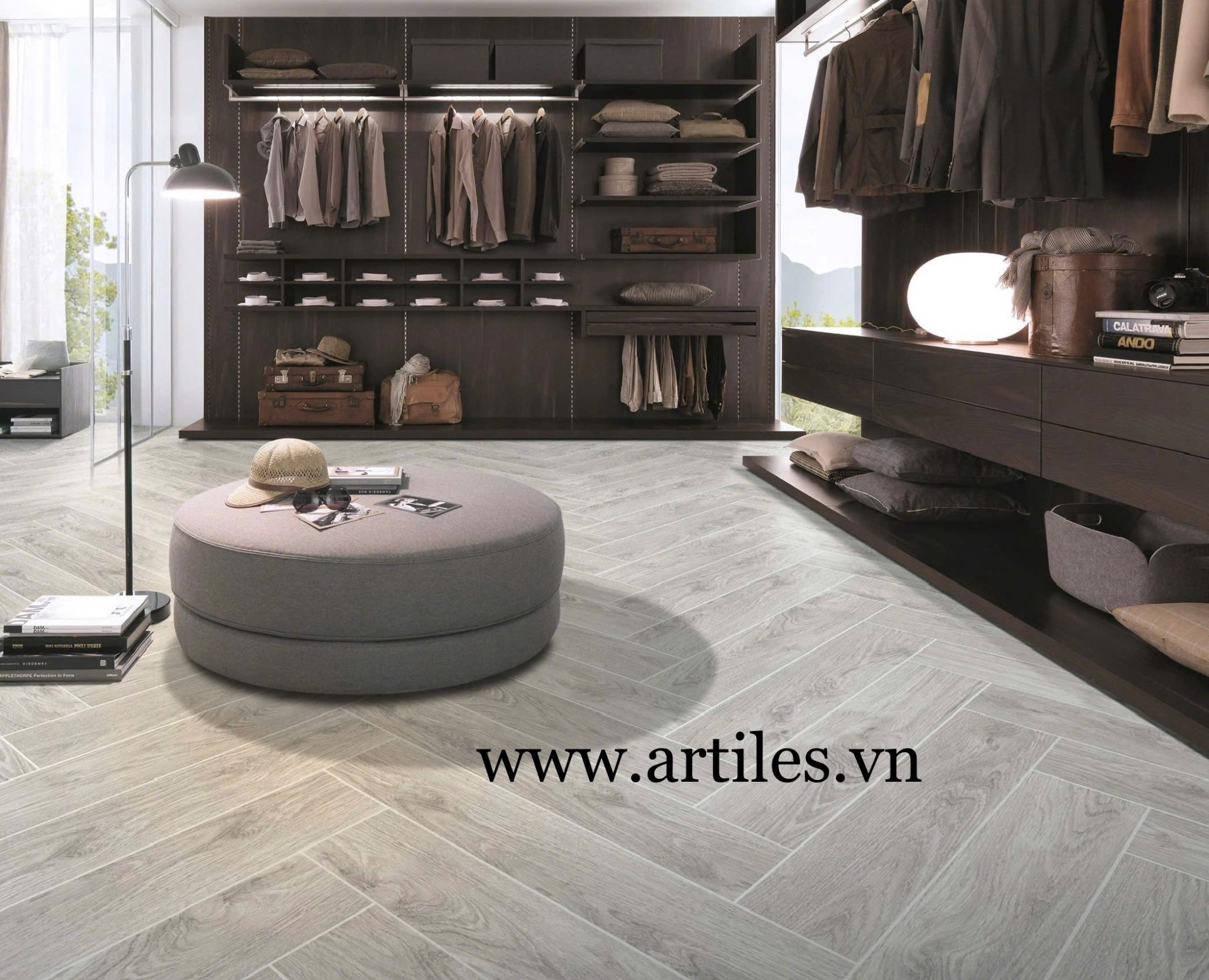 Gạch vân gỗ 20x100cm Art21006