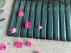 Gạch mosaic que men rạn xanh dương ArtM019
