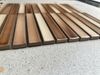 Gạch mosaic que đũa nâu mix màu