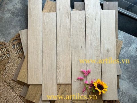  Gạch lát nền vân gỗ 15x90cm Art-28 
