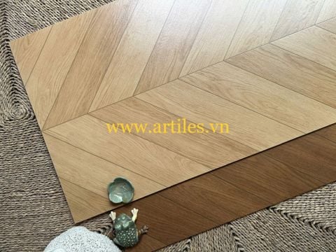  Gạch Vân Gỗ xương cá 60x120cm chất lượng ArtW02 