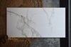 Gạch Ốp Trang Trí Nổi Sọc 3D Màu Trắng Vân Marble Art62013