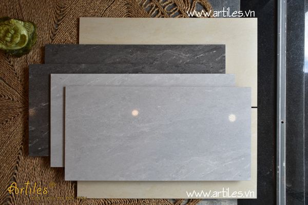 Gạch vân đá màu xám trắng Art4080- Stone - 401