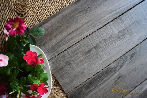  Gạch Vân Gỗ màu xám lông chuột đậm Art-Z14-03 