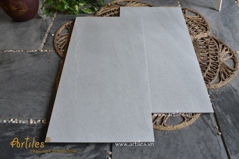  Gạch 60x120 màu kem xám mờ Art03 