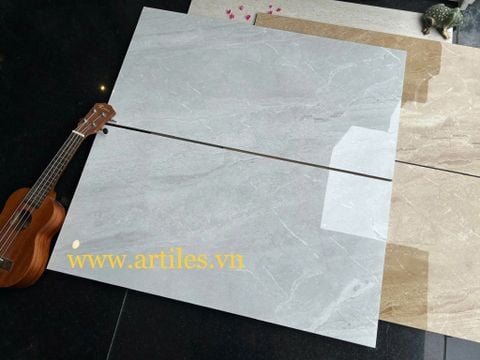  Gạch bóng kiếng ốp tường 40x80cm vân đá Art P011 