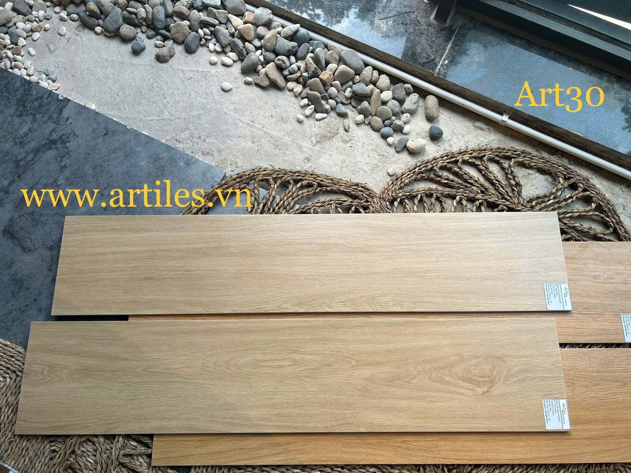Gạch vân gỗ 20x100cm T30