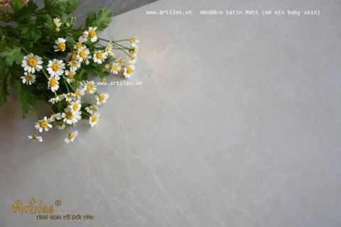  Gạch ốp tường 40x80cm mờ  Baby Skin Art701S 