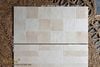 Gạch ốp lát trang trí mix màu kem beige