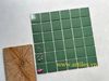 Gạch mosaic màu xanh lá đậm bóng