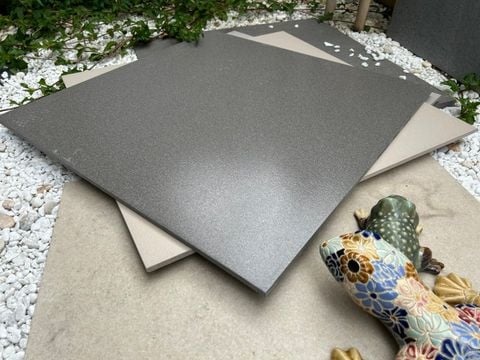  Gạch lát nền đồng chất 60x60cm lát sân thượng tầng  hầm 