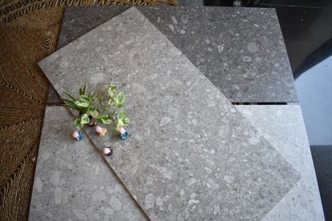  Gạch lát nền đá mài Terrazzo 60x120cm chất lượng 