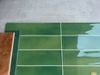 Gạch ốp tường giả gạch thẻ màu xanh Art806B