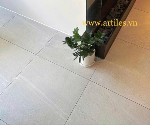  Gạch lát nền vân đá xám nhạt ArtGrey 