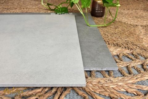  Gạch bê tông 60x60cm xám nhạt Art03 