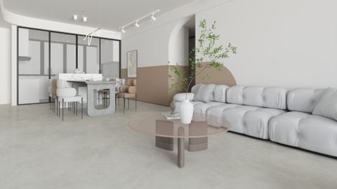  Gạch ximang 80x80cm xám đẹp Art101M 