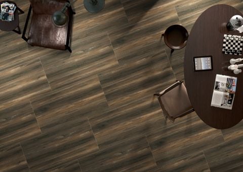  Gạch vân gỗ 60x120cm xu hướng gỗ mộc ArtW01 