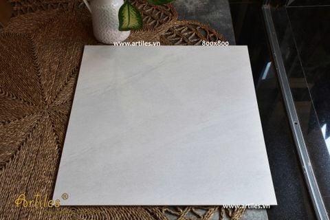  Gạch lát nền xám trắng 80x80cm 