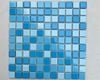 Gạch mosaic gốm sứ mix màu xanh ArtM257