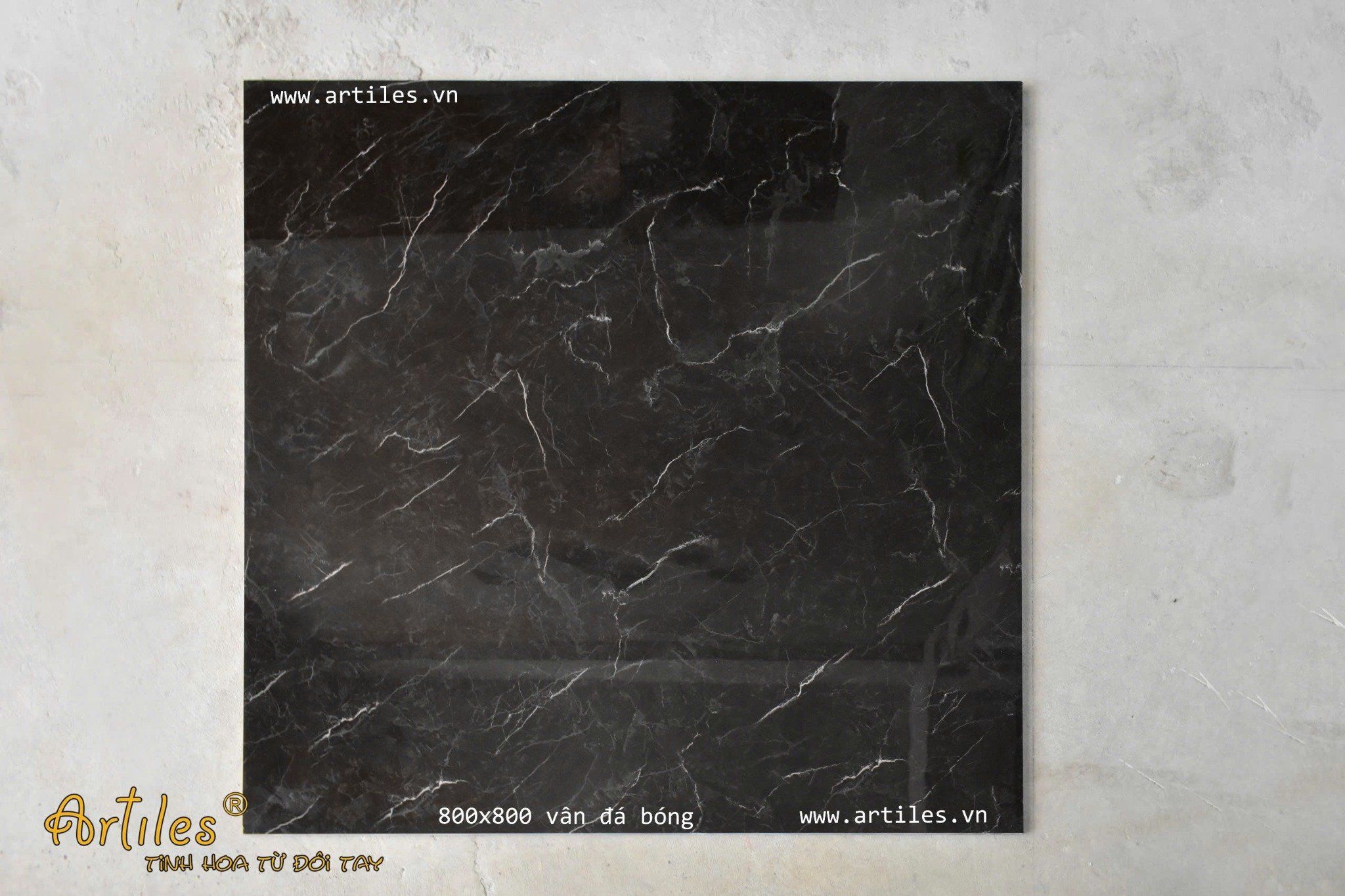 Gạch bóng kiếng lát nền 80x80cm Art8819