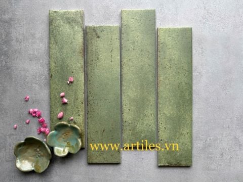 Gạch thẻ xanh lá loang nhám mờ ArtG06 