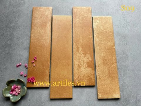  Gạch thẻ cam mờ phẳng ArtS09 