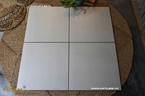  Gạch 60x60 màu xám trắng mờ ArtSM01 