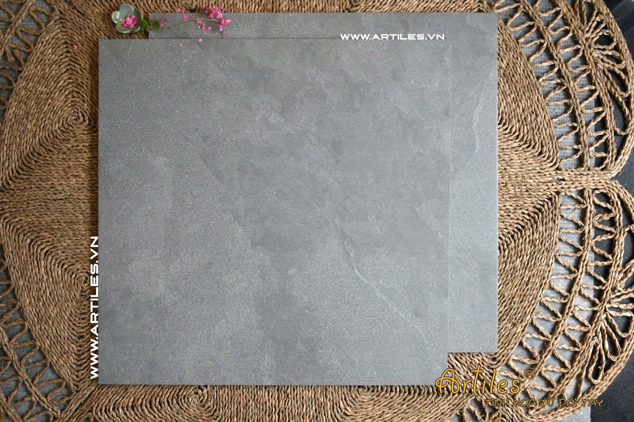 Gạch vân đá xám mờ 80x80cm SM09