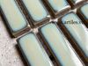 Gạch mosaic que men rạn xanh bơ