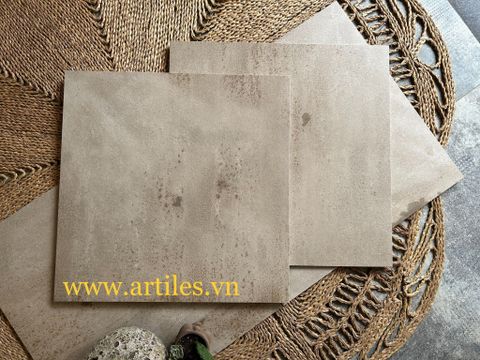  Gạch giả kim loại rỉ sét 60x60 