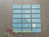 Mosaic chữ nhật màu xanh dương 45x95mm