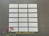 Mosaic chữ nhật màu trắng 45x95mm
